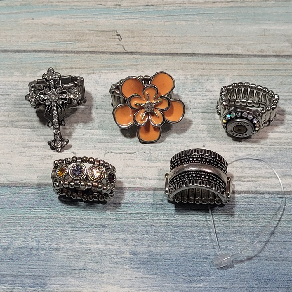 Five Stech Rings. - image 1